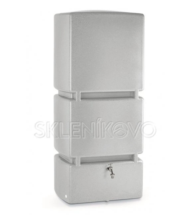 Sud na dažďovú vodu JUMBO svetlo sivý 800l